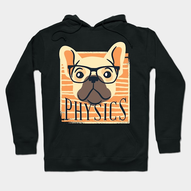 Physics Nerdy Dog Hoodie by TomCage